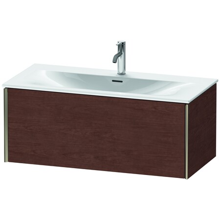 Duravit Xviu Wall-Mounted Vanity Unit American Walnut XV40350B113